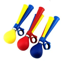 Avertisseur Coloré Pour Vélo En Forme De Trompe Trois Cornes -Messi Boutique avertisseur colore pour velo en forme de trompe trois cornes 3