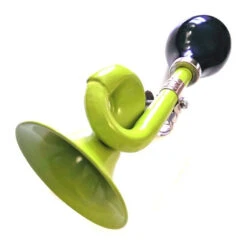 Messingschlager Avertisseur Sonore Trompette Pour Vélo - Vert -Messi Boutique avertisseur sonore trompette pour velo vert 2