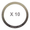 Elvedes Blister De 10 Entretoises 0,25mm Pour Jeu De Direction Vélo -Messi Boutique blister de 10 entretoises 025mm pour jeu de direction velo