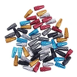 Bouchon Aluminium Coloré Valve Presta Roue Vélo - Par 2 -Messi Boutique bouchon aluminium colore valve presta roue velo par 2 1 4
