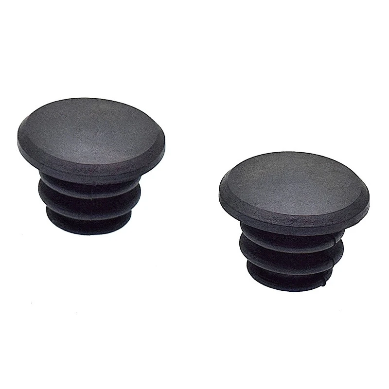 Point Bouchon De Guidon De Vélo Noir - La Paire 3 Point Bouchon De Guidon De Vélo Noir - La Paire