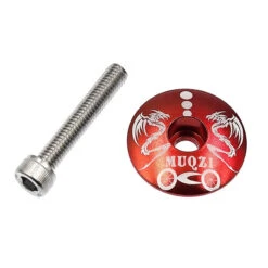 Bouchon En Aluminium Avec Vis Pour Potence De Vélo -Messi Boutique bouchon en aluminium avec vis pour potence de velo 3