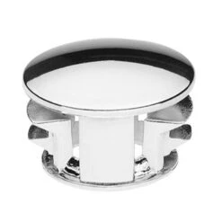 Messi Boutique -Messi Boutique bouchons de guidon chrome pour velo la paire 1