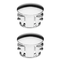 Point Bouchons De Guidon Chromé Pour Vélo - La Paire -Messi Boutique bouchons de guidon chrome pour velo la paire 2