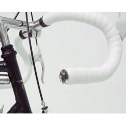 Point Bouchons De Guidon Chromé Pour Vélo - La Paire