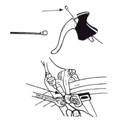 Câble De Frein Avant Et Arrière Pour Vélo De Course -Messi Boutique cable de frein avant et arriere pour velo de course 3