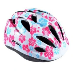 Casque Enfant Baby Optimiz O-200 Baby Flower Blanc/Rose