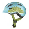 Casque Vélo Bébé Blue Croco Smiley ABUS -Messi Boutique casque velo bebe blue croco smiley abus