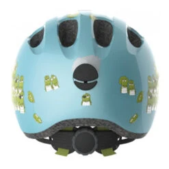 Casque Vélo Bébé Blue Croco Smiley ABUS -Messi Boutique casque velo bebe blue croco smiley abus 4