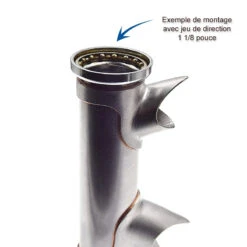 Douille Acier 1 1/8" Double Manchon à Souder Pour Fabrication Vélo -Messi Boutique douille acier 1 1 8 double manchon a souder pour fabrication velo 4