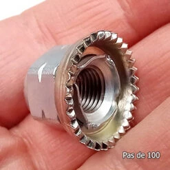 Ecrou De Serrage Cranté Pour Roue De Vélo ALGI -Messi Boutique ecrou de serrage crante pour roue de velo algi 3