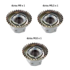Ecrou De Serrage Cranté Pour Roue De Vélo ALGI -Messi Boutique ecrou de serrage crante pour roue de velo algi 4