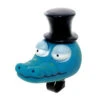 Messingschlager Klaxon Figurine Crocodile Pour Enfants -Messi Boutique klaxon figurine crocodile pour enfants