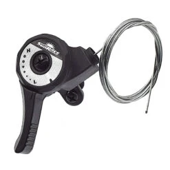 SUNRACE Manette De Vitesses Sur Guidon 3V Compatible Shimano 7 SUNRACE Manette De Vitesses Sur Guidon 3V Compatible Shimano -Messi Boutique manette de vitesses sur guidon 3v compatible shimano 2