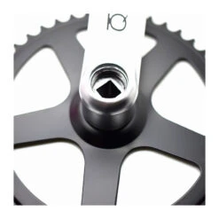 Pédalier 44 Dents Acier, Manivelle Aluminium Plastifié 170 Mm -Messi Boutique pedalier 44 dents acier manivelle aluminium plastifie 170 mm 3