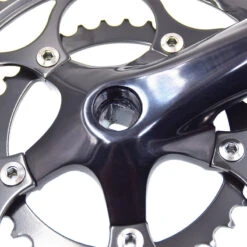 Pédalier Alu Route 50-34D L 175 Mm Noir -Messi Boutique pedalier alu route 50 34d l 175 mm noir 2