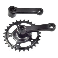 Messingschlager Pédalier Mono Plateau Pour Vélo Enfant De 10 à 12 Pouces