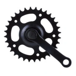 Messingschlager Pédalier Mono Plateau Pour Vélo Enfant De 12 Pouces