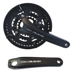 Pédalier Shimano Alivio 9 Vitesses FC-T4060 9 Pédalier Shimano Alivio 9 Vitesses FC-T4060 -Messi Boutique pedalier shimano alivio 9 vitesses fc t4060 3