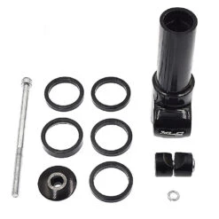 Rehausseur Potence A-Head XLC 1 1/8" Noir -Messi Boutique rehausseur potence a head xlc 1 1 8 noir 3