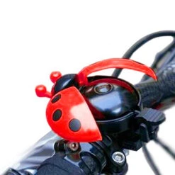 Sonnette Coccinelle Enfants Rouge -Messi Boutique sonnette coccinelle enfants rouge 2