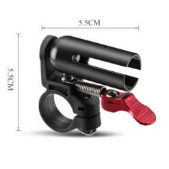 Sonnette De Vélo Portative En Aluminium Noir -Messi Boutique sonnette de velo portative en aluminium noir 3