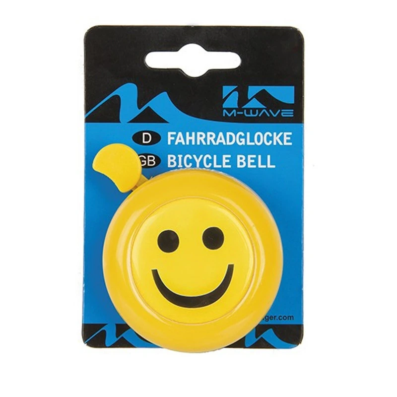 M-Wave Sonnette De Vélo Smiley 4 M-Wave Sonnette De Vélo Smiley – Image 2