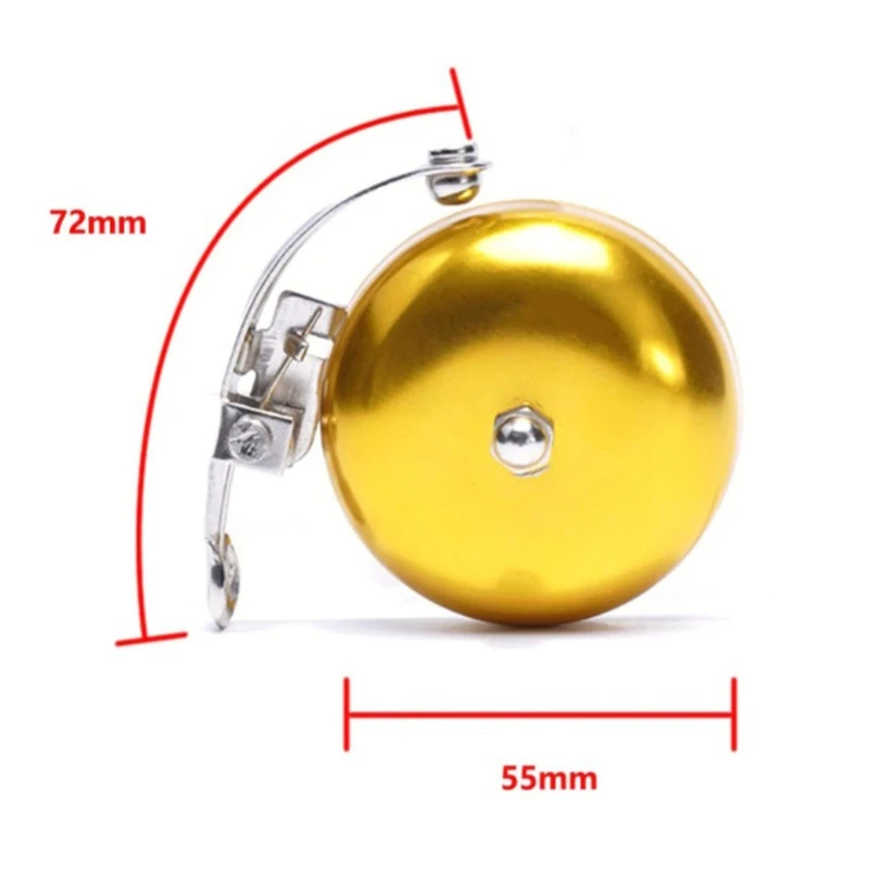 Sonnette De Vélo Vintage Couleur Or 6 Sonnette De Vélo Vintage Couleur Or – Image 4