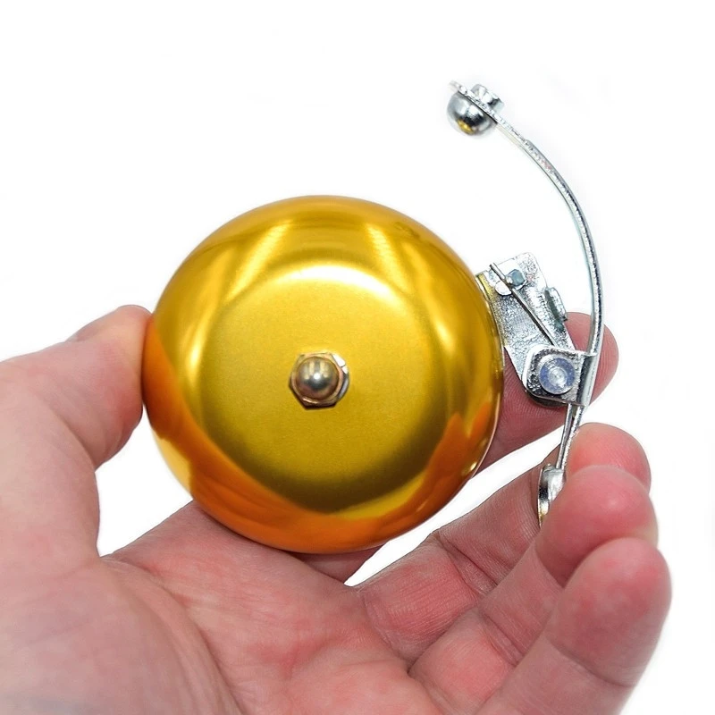 Sonnette De Vélo Vintage Couleur Or 7 Sonnette De Vélo Vintage Couleur Or – Image 5