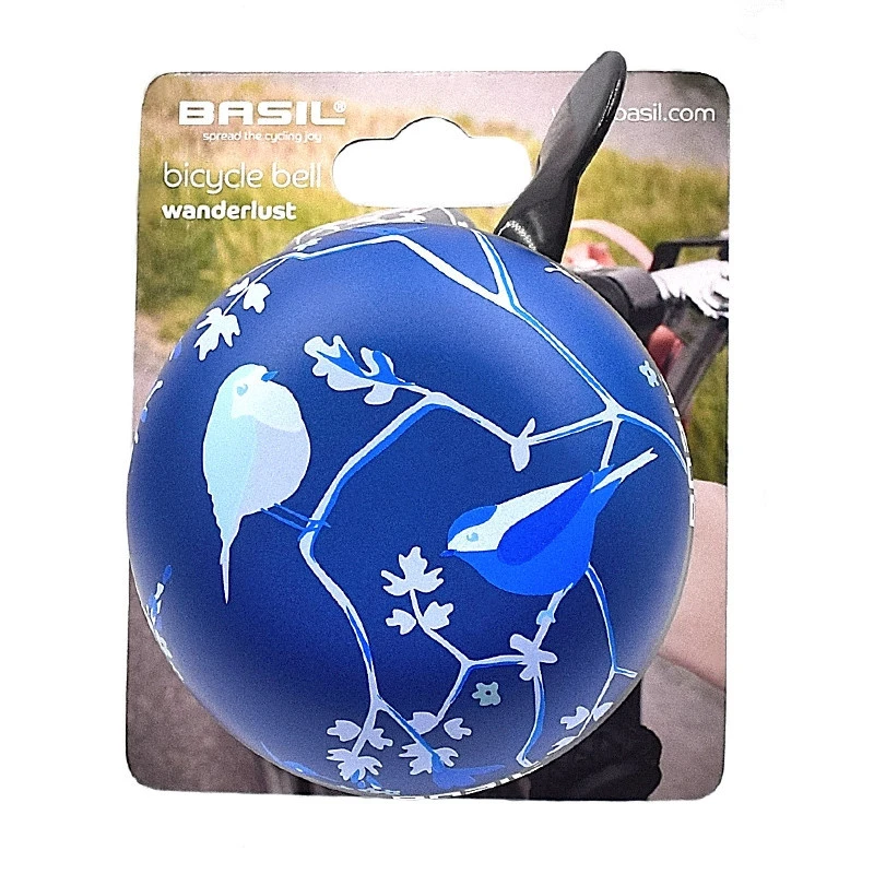 Sonnette De Vélo Wanderlust 80 Mm Bleue Basil 7 Sonnette De Vélo Wanderlust 80 Mm Bleue Basil – Image 5