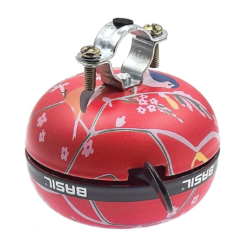 Sonnette De Vélo Wanderlust 80 Mm Rouge Basil 4 Sonnette De Vélo Wanderlust 80 Mm Rouge Basil – Image 2