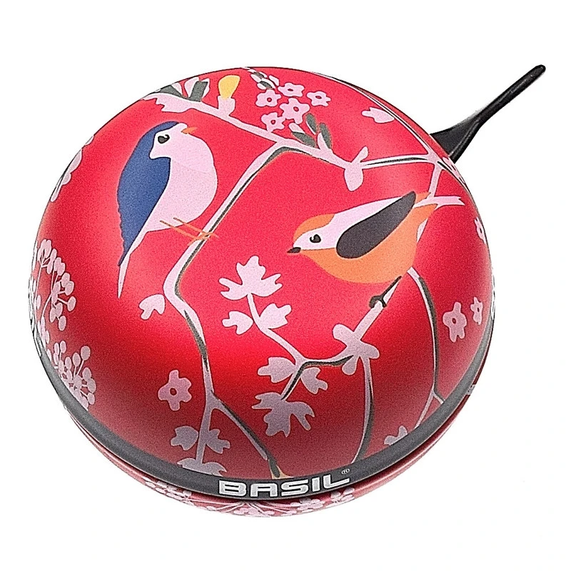 Sonnette De Vélo Wanderlust 80 Mm Rouge Basil 3 Sonnette De Vélo Wanderlust 80 Mm Rouge Basil