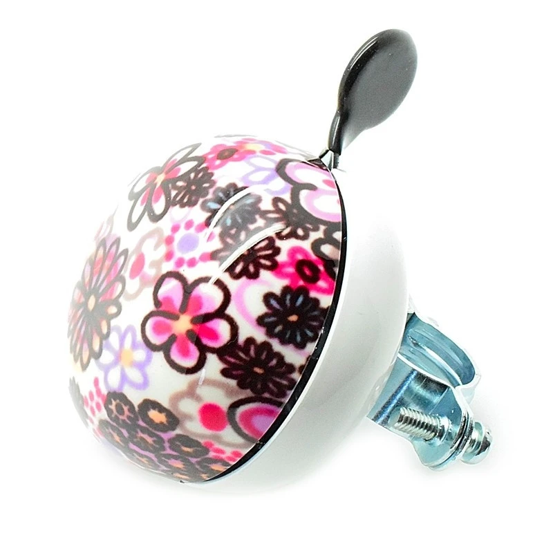 Sonnette DING DONG FLORALE Orange/Rouge 5 Sonnette DING DONG FLORALE Orange/Rouge – Image 3