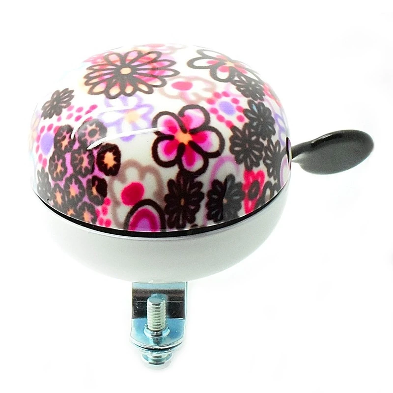 Sonnette DING DONG FLORALE Orange/Rouge 3 Sonnette DING DONG FLORALE Orange/Rouge