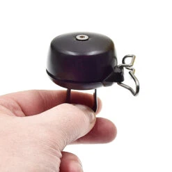 Sonnette Timbre Paperclip Noir Pour Vélo -Messi Boutique sonnette timbre paperclip noir pour velo 5