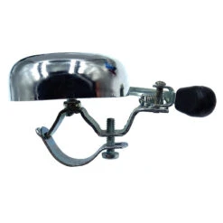 Sonnette Timbre Vintage Chrome Argent Diam 80 Mm -Messi Boutique sonnette timbre vintage chrome argent diam 80 mm 3