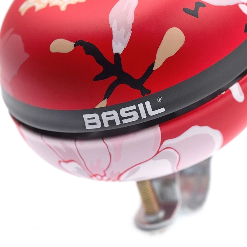 Sonnette Vélo 80 Mm Magnolia Poppy Red Basil 4 Sonnette Vélo 80 Mm Magnolia Poppy Red Basil – Image 2
