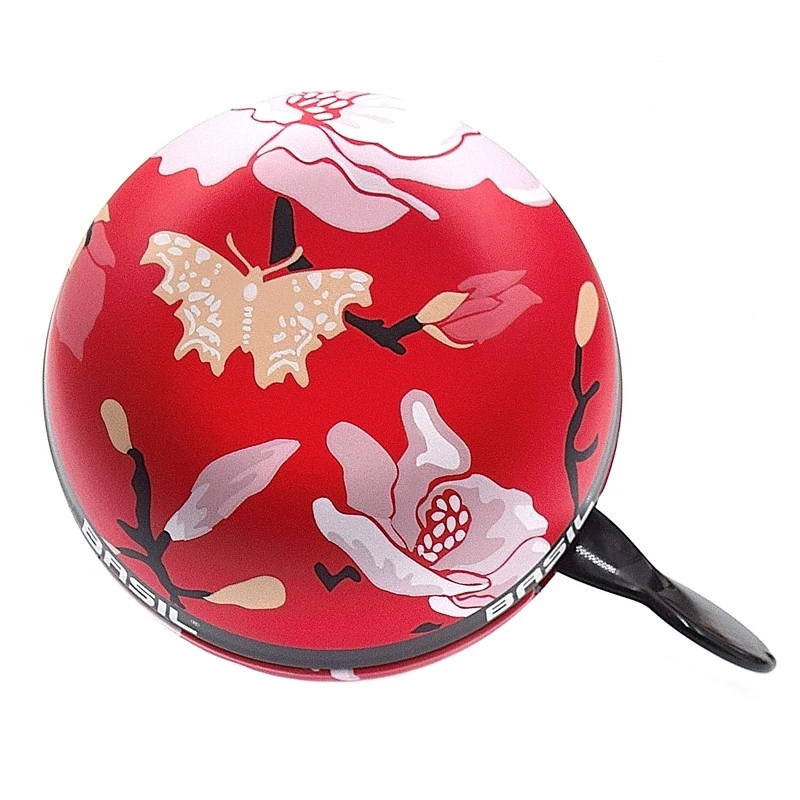 Sonnette Vélo 80 Mm Magnolia Poppy Red Basil 3 Sonnette Vélo 80 Mm Magnolia Poppy Red Basil