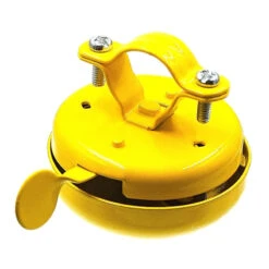 Sonnette Vélo Smiley Jaune 60 Mm -Messi Boutique sonnette velo smiley jaune 60 mm 2