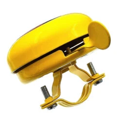 Sonnette Vélo Smiley Jaune 60 Mm -Messi Boutique sonnette velo smiley jaune 60 mm 3