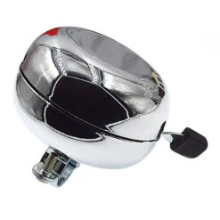 Point Timbre Vélo En Chrome 80 Mm -Messi Boutique timbre velo en chrome 80 mm 2