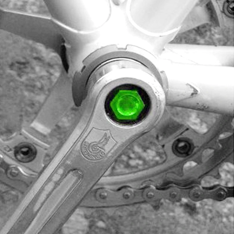 Vis De Pédalier De Vélo à Embase Crantée Les 2 4 Vis De Pédalier De Vélo à Embase Crantée Les 2 – Image 2